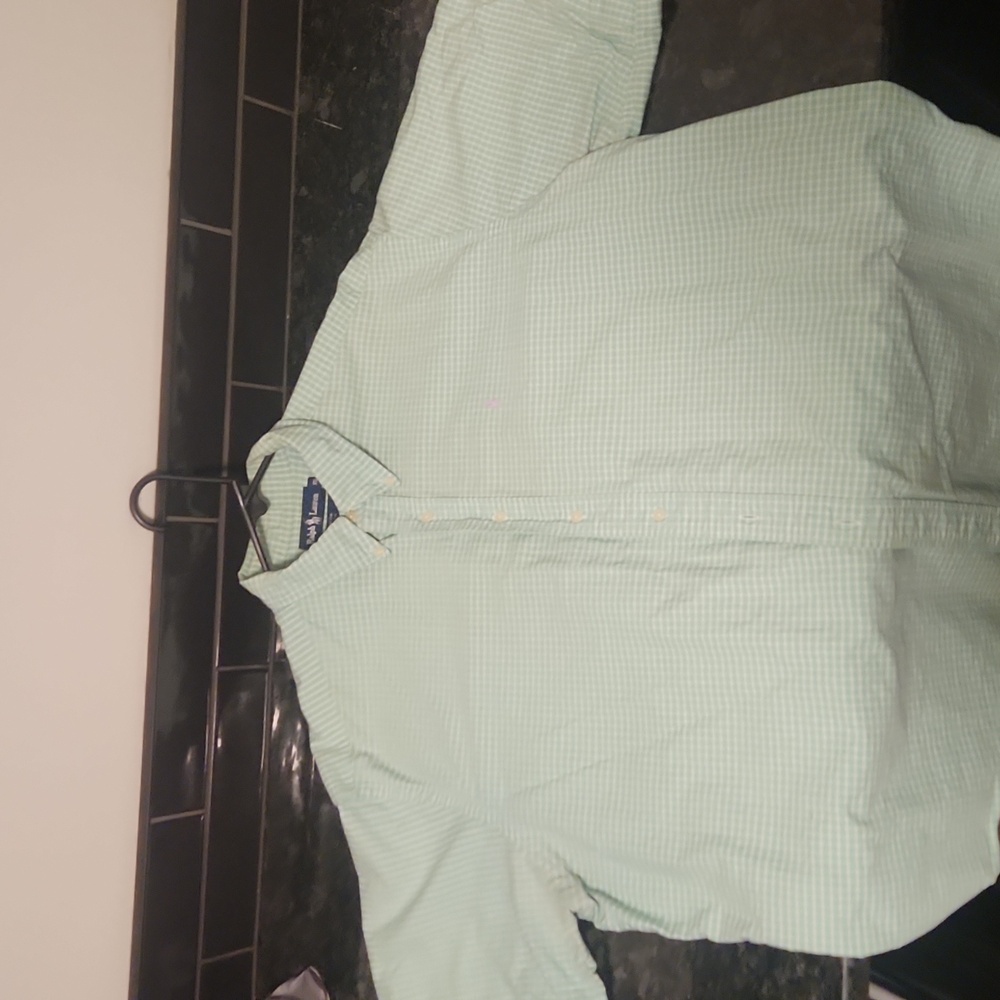 Mens Ralph Lauren Short Sleeve Dress shirt XXL